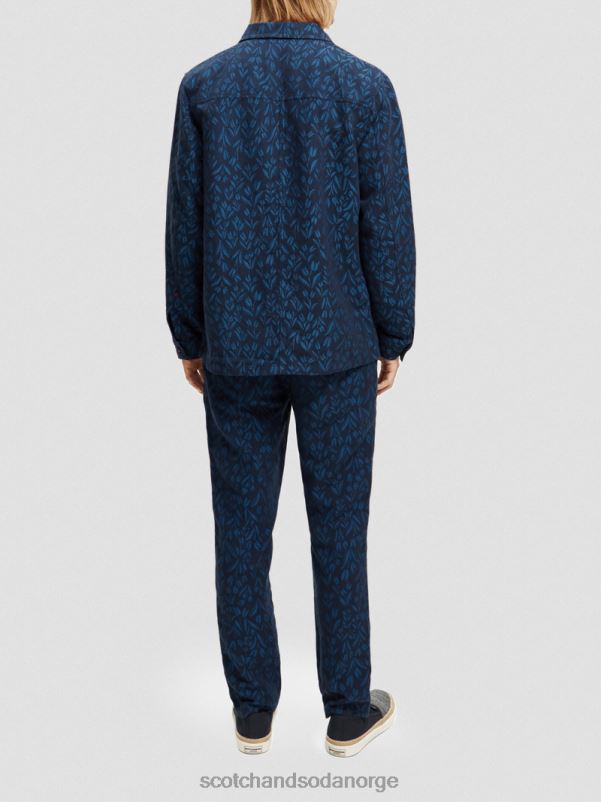 menn jacquard bruksjakke for arbeidsklær kombo a N40XD570 klær Scotch & Soda