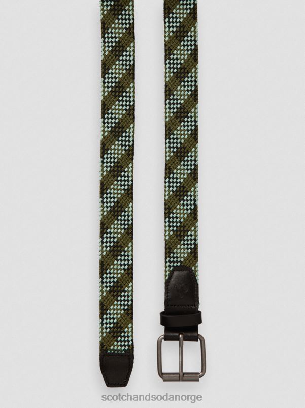 menn skinntrimmet båndbelte kombinasjon b N40XD715 tilbehør Scotch & Soda