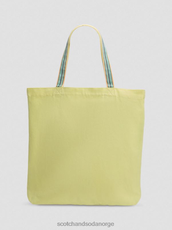 menn lerretskunst-tote bag påskelilje N40XD702 tilbehør Scotch & Soda