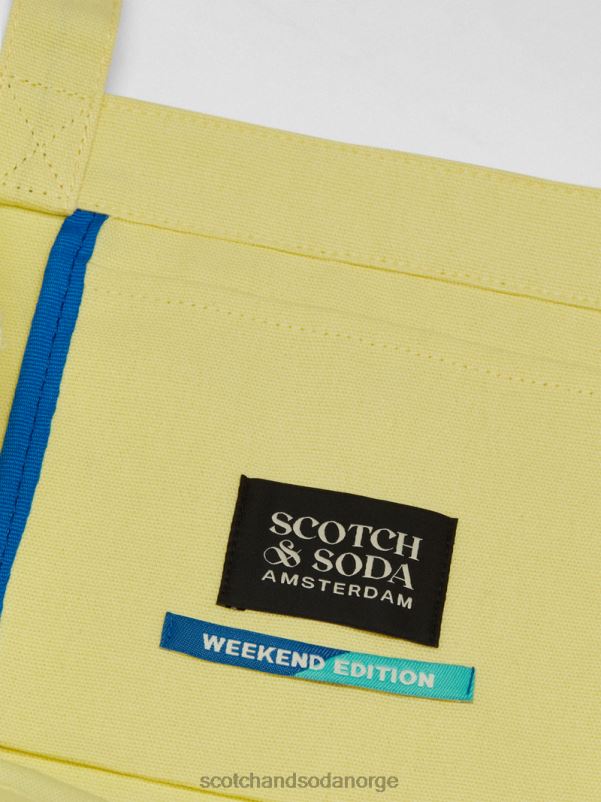 menn lerretskunst-tote bag påskelilje N40XD702 tilbehør Scotch & Soda
